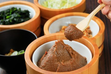 A taste of Edo with your choice of miso