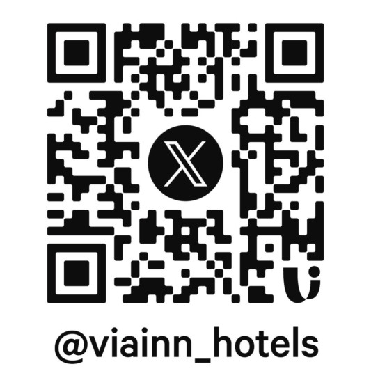 公式XのQRコード