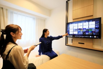 インターネット対応テレビイメージ