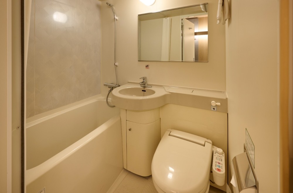 Unit Bath in the Via Inn Shinagawa-Oimachi Standard Single B Room