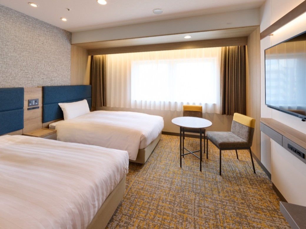 Spacious Twin Room at Via Inn Shinagawa-Oimachi