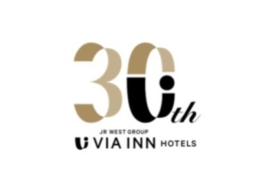ヴィアインホテルズ30周年記念のロゴ
