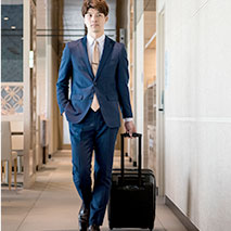 Businessman on the move