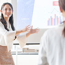 Presentation scene