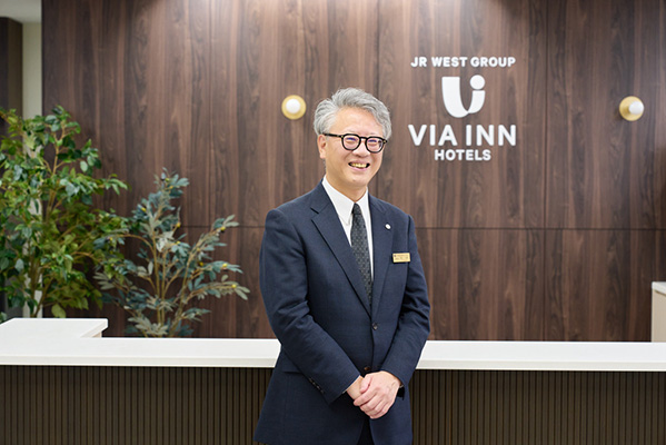 株式会社JR西日本ヴィアイン 代表取締役社長 柴﨑 紳一朗