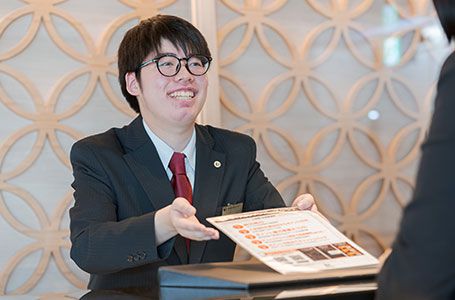 チェックイン対応 イメージ