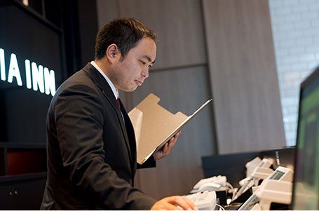 集計・翌日準備 イメージ